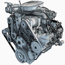 P8D37 Engine